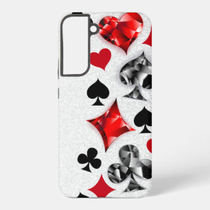 Poker Player Gambler Playing Card Suits Las Vegas Samsung Galaxy Case