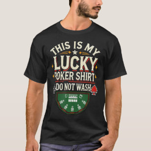 Poker Player Poker Lover Gambling Cards Poker T-Shirt