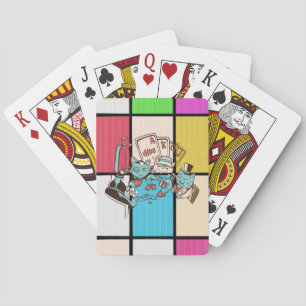 Poker Players Funny Cats Design Playing Cards