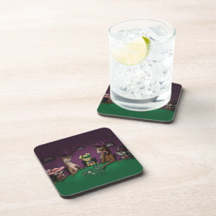 Poker Playing Animals Coaster
