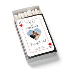 Poker Playing Card Photo Wedding Favours