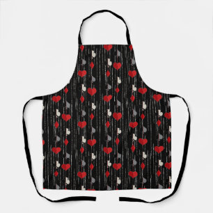 Poker playing card symbols. apron