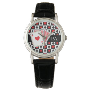 Poker Playing Card Watch