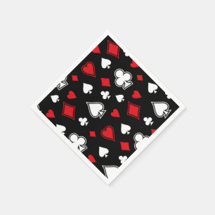 Poker Playing Cards Napkin
