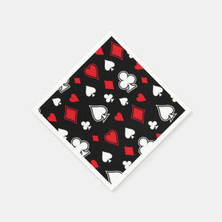 Poker Playing Cards Napkin