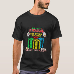 Poker Playing Cards Player Vegas Gamer Gambling Va T-Shirt