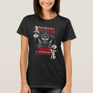 Poker Playing Truck Driver Sarcasm Spades King Tru T-Shirt