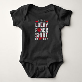 Poker PokerFace Pokertunier All In Baby Bodysuit