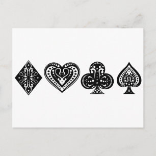 Poker Postcard