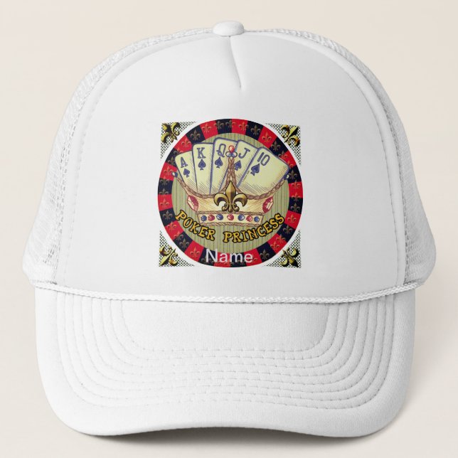 Poker Princess hat  (Front)