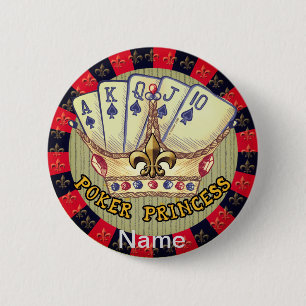Poker Princess   pin button