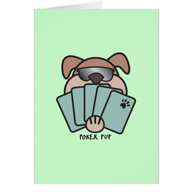Poker Pup Card (Front)