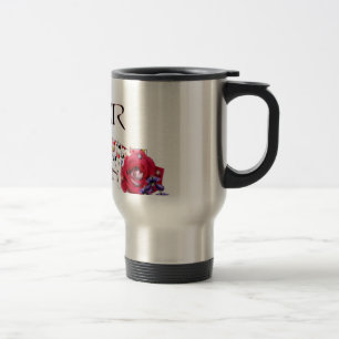 Poker Queen Travel Mug