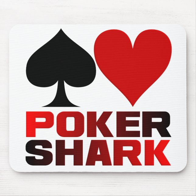 Poker Shark mousepad (Front)
