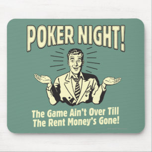 Poker: The Game Ain't Over Mouse Mat