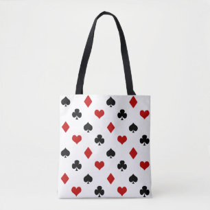 Poker Theme Playing Card Theme Tote Bag