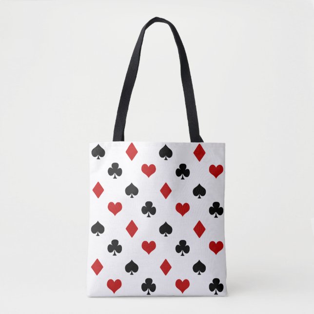 Poker Theme | Playing Card Theme Tote Bag (Front)