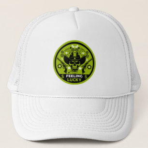 Poker Themed Lucky Trucker Hat