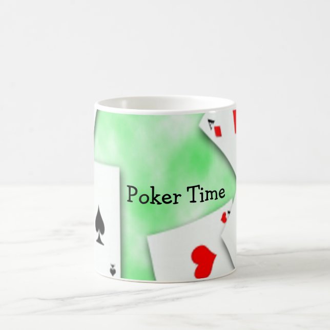 Poker Time Coffee Mug (Center)