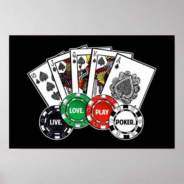 Poker v1 poster (Front)