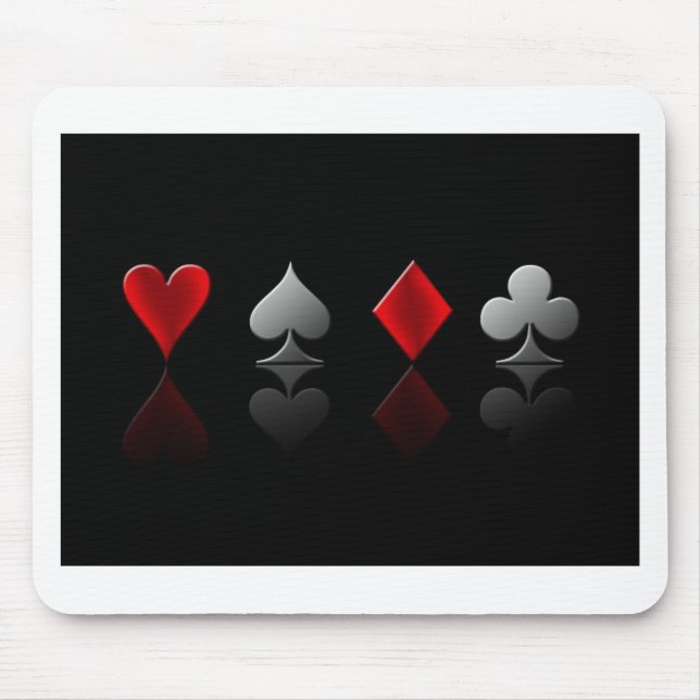 poker-wallpaper-6 mouse mat (Front)