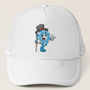 Poker with Poker chips Trucker Hat