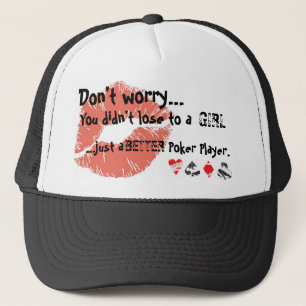 pokergirl trucker hat