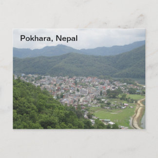 Pokhara, Nepal Postcard