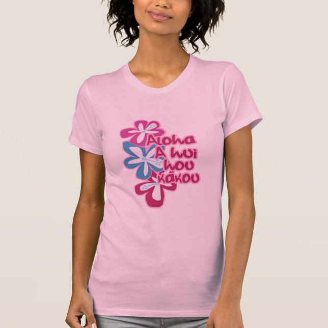 Pokii Flower Gals Tees (Front)