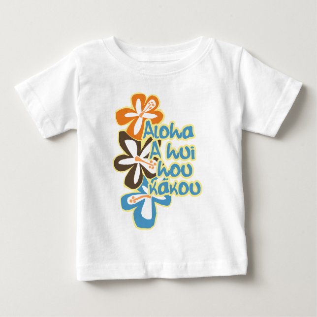 Pokii Flower Infant Tees (Front)