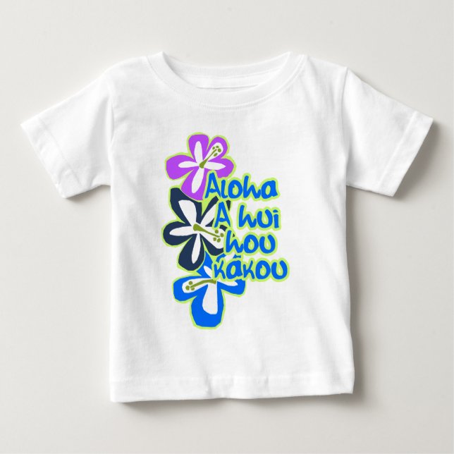 Pokii Flower Infant Tees (Front)