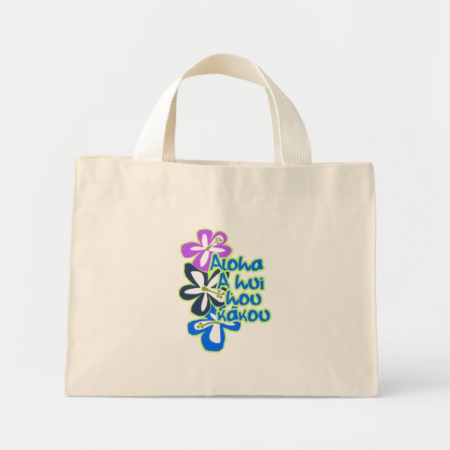 Pokii Flower Tote Bags (Front)