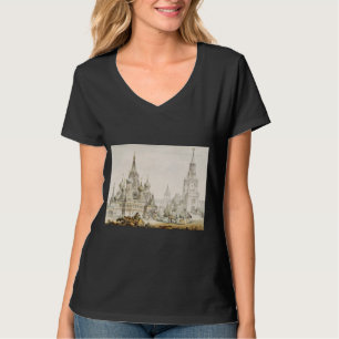 Pokrovsky Cathedral and Spasskaya Tower T-Shirt