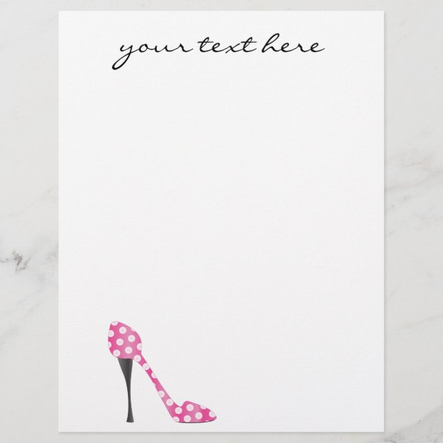 Poky Dot High Heel (Front)