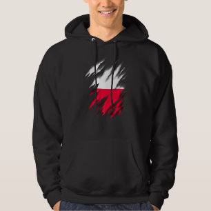 Pol Pl Polish Flag Poland Hoodie