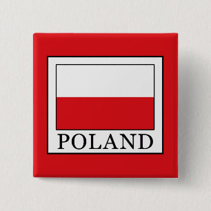 Poland 15 Cm Square Badge