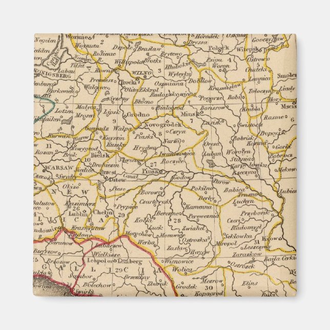 Poland, 1772 magnet (Front)