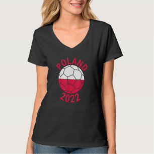 Poland 2022 Football Supporter Championship Soccer T-Shirt