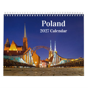 Poland 2027 Photo Calendar
