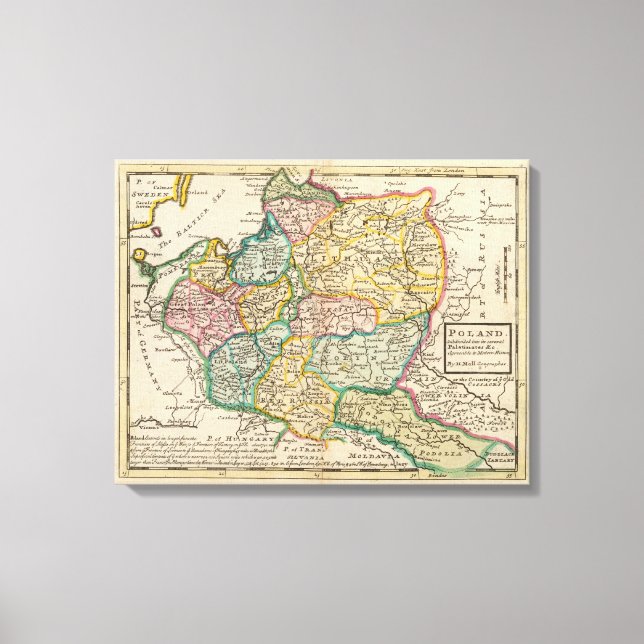 Poland 3 canvas print (Front)