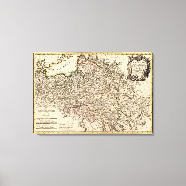 Poland 6 canvas print (Front)