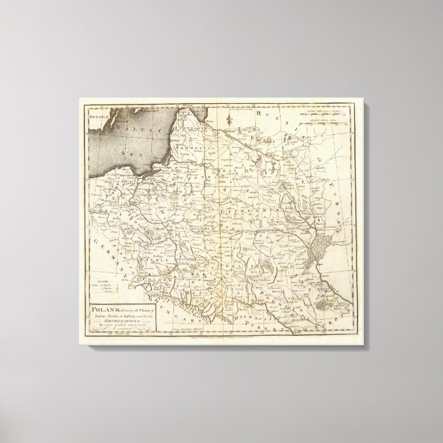 Poland 6 canvas print (Front)