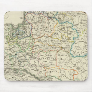 Poland and Lithuania 1386-1572 Mouse Mat
