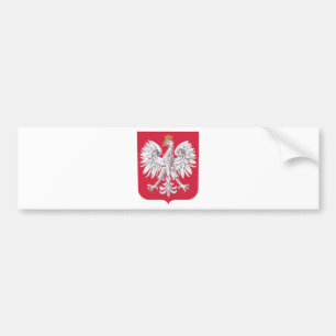 Poland coat of arms bumper sticker