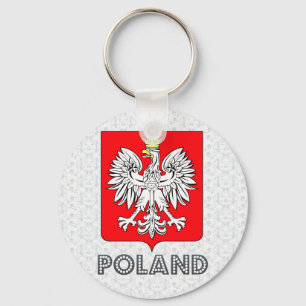 Poland Coat of Arms Key Ring