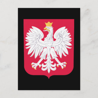 Poland Coat of Arms Postcard