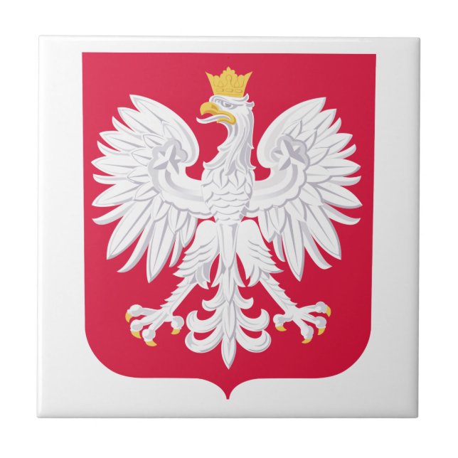 Poland Coat Of Arms Tile (Front)