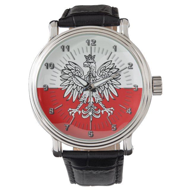 Poland Coat of Arms Watch (Front)