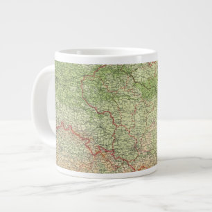 Poland & CzechoSlovakia Large Coffee Mug