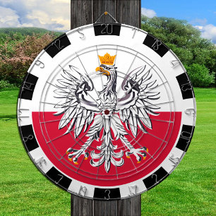 Poland Dartboard & Flag darts / game board